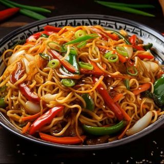 Base de  Yakisoba  con verduras
