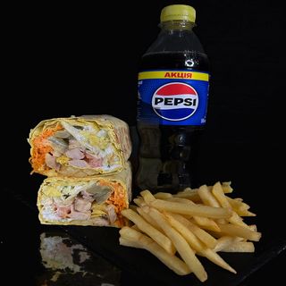 Величезний+фрі+напій 0.5 590г