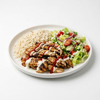 Plato Kebab De Pollo