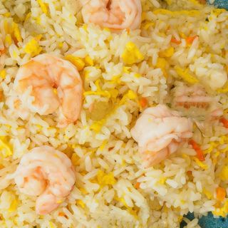 Arroz Frito Con Gambas
