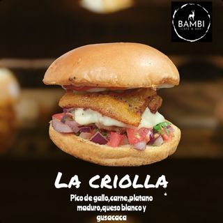 Hamburguesa Criolla