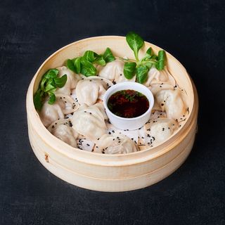 Chińskie pierożki z kaczką i pomarańczami 10szt