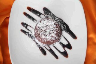 Tortino caldo al cioccolato fondente