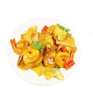 68.Gambas con curry