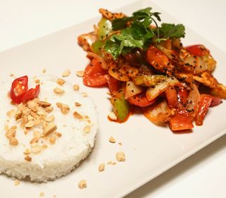 Cơm Xào Sa Tế De Pollo