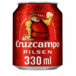 Cerveza Cruzcampo (330 ml.)