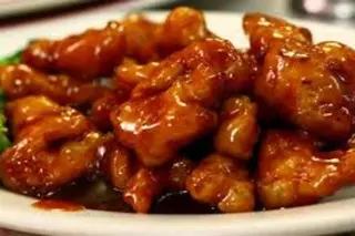 65. Pollo con salsa picante