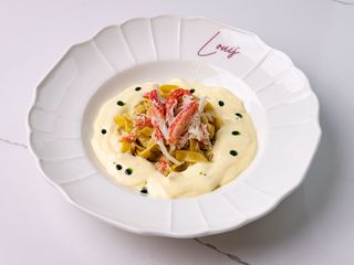 Тальятелле з норвезьким крабом (270g)