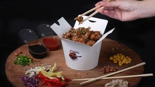 ბრინჯის ლაფშა ქათმის ხორცით