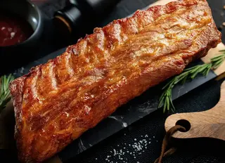 Costilla de castañas