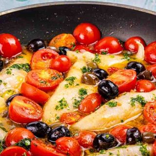 Filetti di Pesce alla Mediterranea