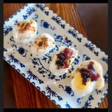 Nigiri de huevo de codorniz (2 unidades)