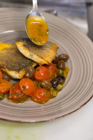 branzino all acquapazza