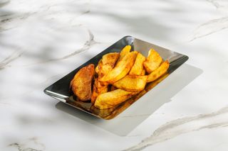 შემწვარი კარტოფილი ტაფაზე