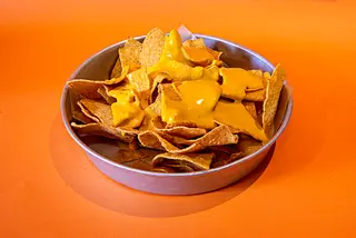 Nachos con queso