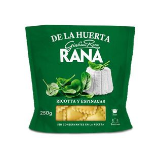 Ravioli De Risotto Y Espinacas 250G