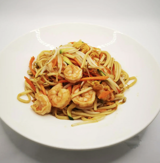 Udon Frito De Gamba Con Verdura