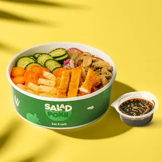 Crunchy Chicken Poke