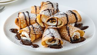 Clatite Gundel (cu crema de nuca)