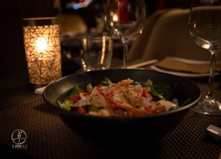 Insalata mista ai crostacei