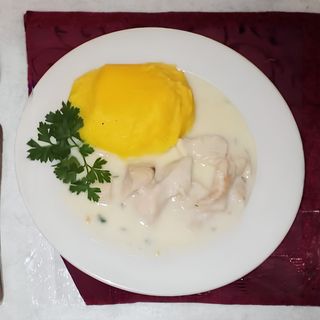 TochItura de pui cu mamaliga