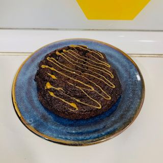 Cookie doble chocolate y caramelo salado