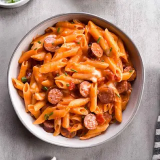Spicy Beef Penne
