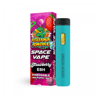 Space Vape Iguana Smoke  E8H 2ml - Strawberry