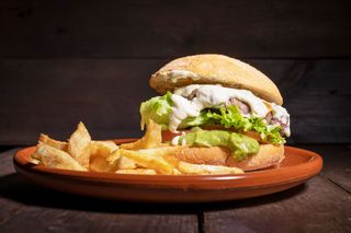 Hamburguesa guacamonster