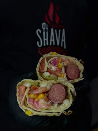 Хот-дог в лаваші (320г)