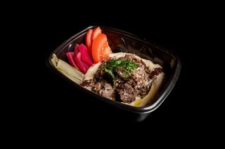 Hummus shawarma manzo