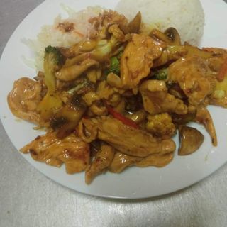 Kurczak w sosie 5 smaków