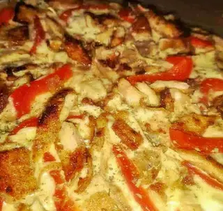 Pizza De Salsa De Champiñones
