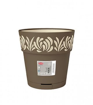 (211083) Saksija 15x15cm Gaia 88302 smeđa