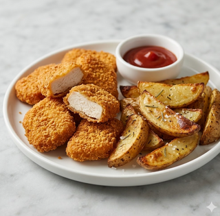 Nugget con patate porzione grande