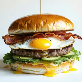 Burger Gruba Krowa