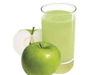 Яблочный свежевыжатый сок (300 мл.)