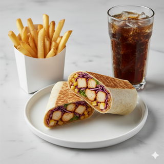 Menú Burrito De Pollo BBQ