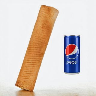 Doner Rollo Amerykanskie Mega plus .33l Pepsi