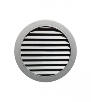 (160164) Rozetna za ventilaciju 120-125mm PVC siva