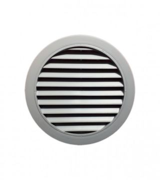 (160164) Rozetna za ventilaciju 120-125mm PVC siva