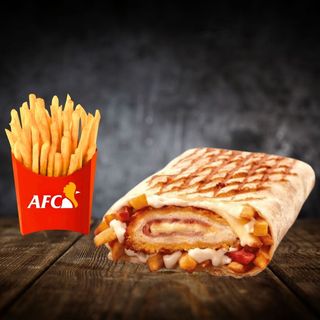 Cordon Bleu Tacos + Frites