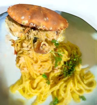 Fettuccine al granchio