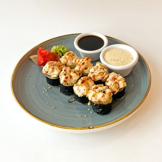 Креп ролл с лососем