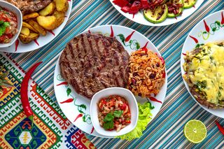 Fileu de vită pe Grill în stil Mexican