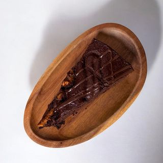 Tarta de brownie de chocolate