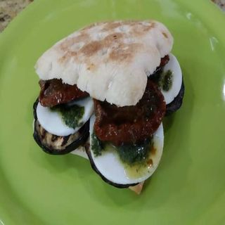 Focaccia De Berenjena