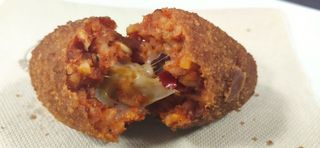 Supplì con 'nduja e provola