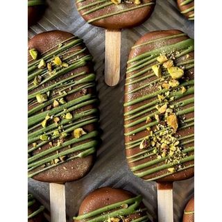 Dubai Chocolate Konafa Pistachio Ice Cream