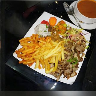 Plat Chawarma À La Mexicaine